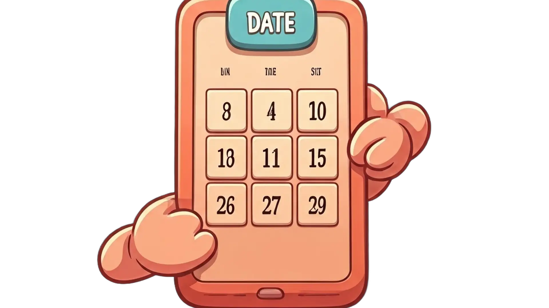 A custom date picker