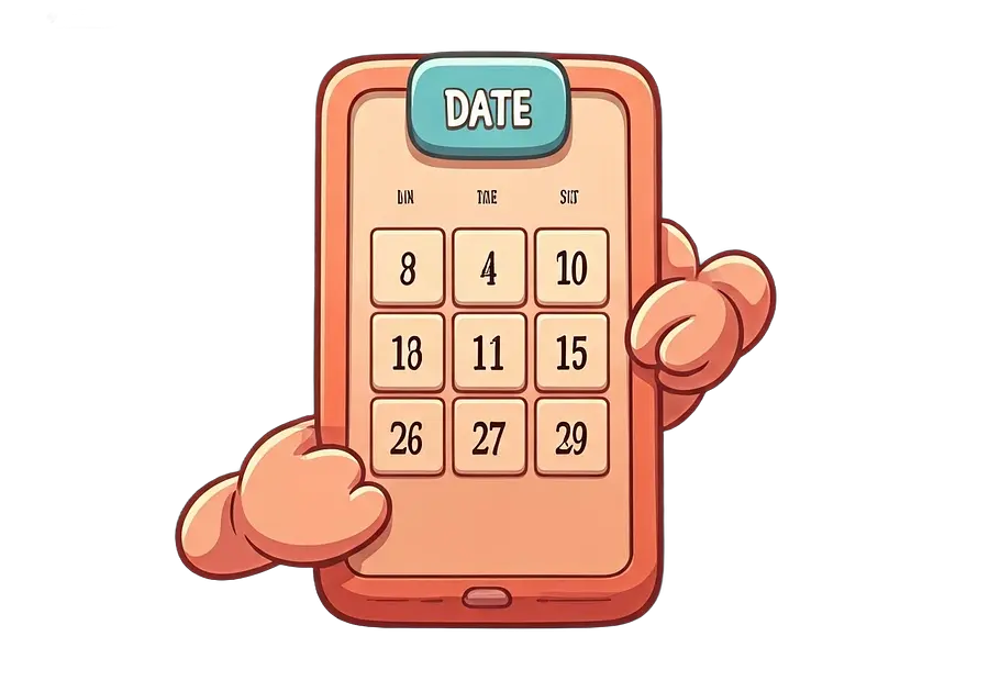 A custom date picker